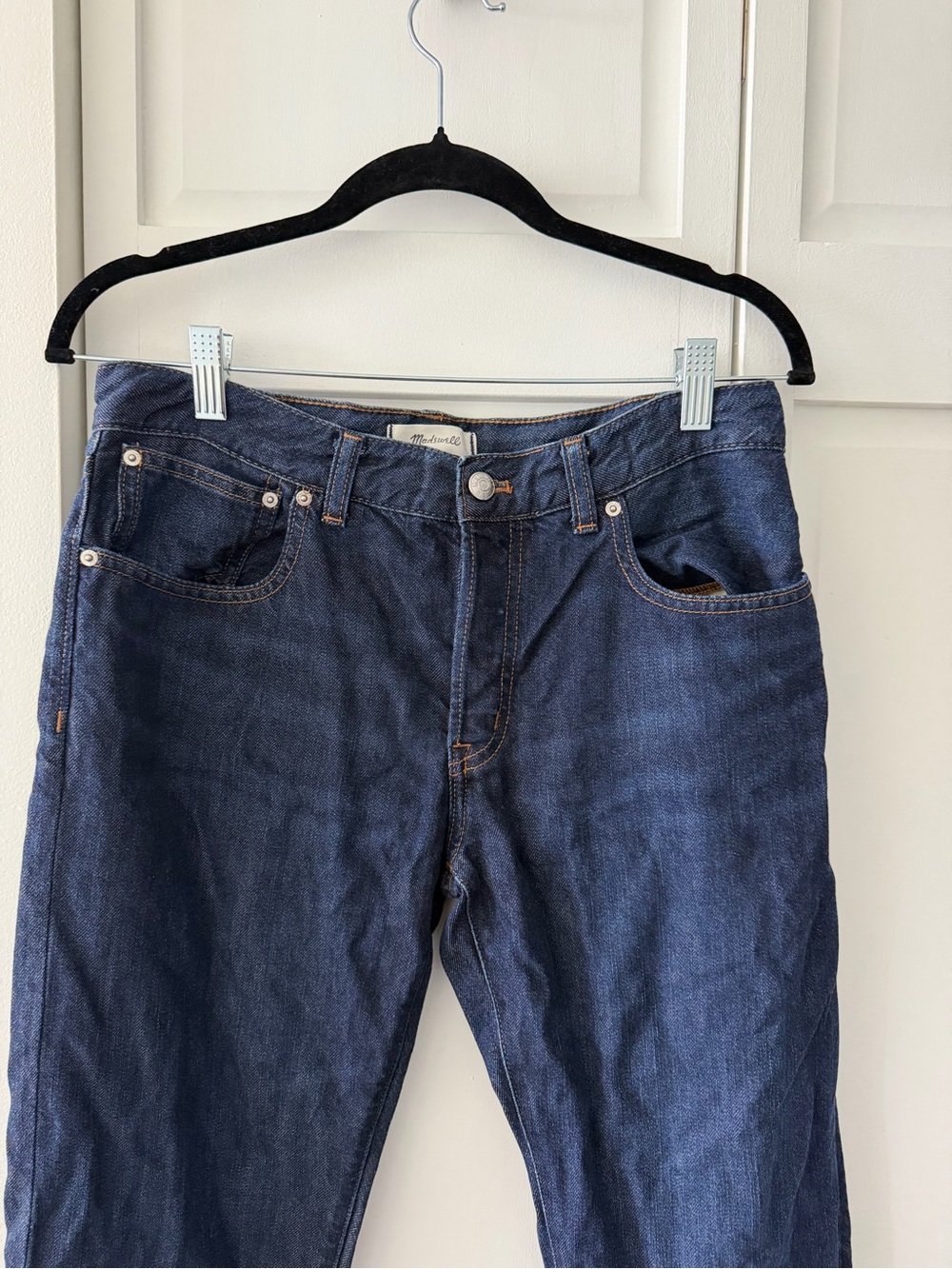 Madewell The Petite Dean Easy Straight Jean SoftDrape Foundry Wash 27P - Picture 5 of 11